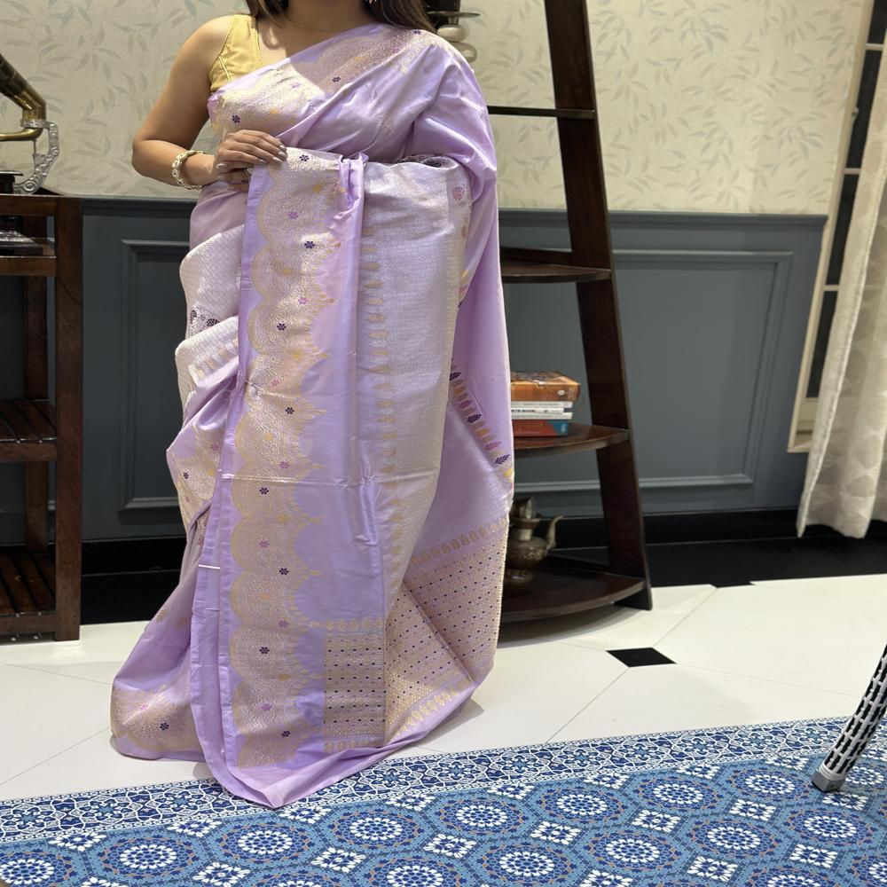 Lavanya Katan Timeless Lavender Grandeur