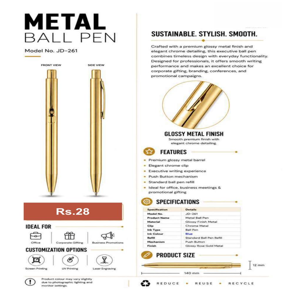 JD-260 Executive Metal Ball Pen