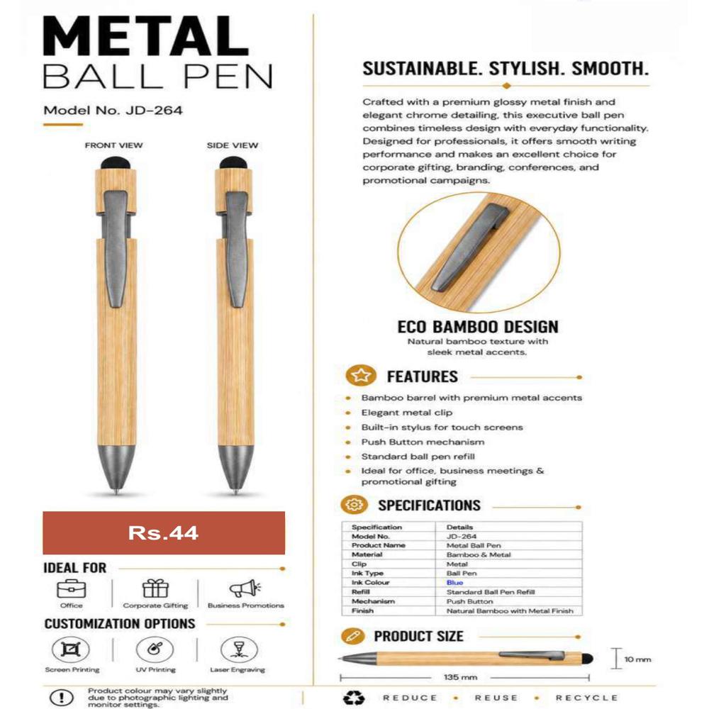JD-264 Executive Metal Ball Pen 