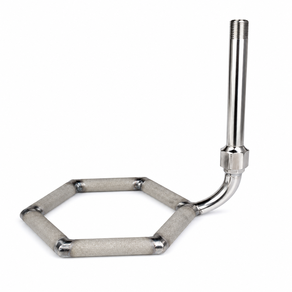 Sintered Sparger - Color: Silver