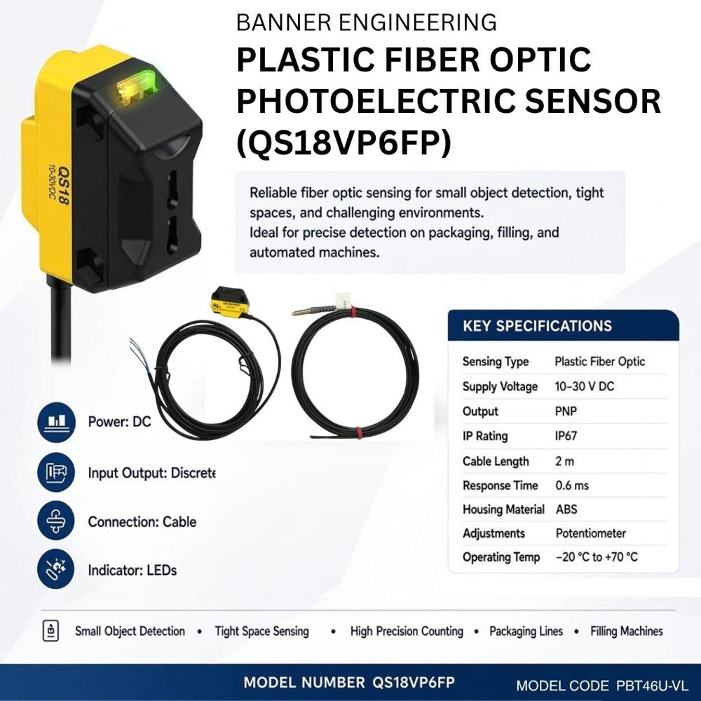 Qs18vp6fp Banner Sensor
