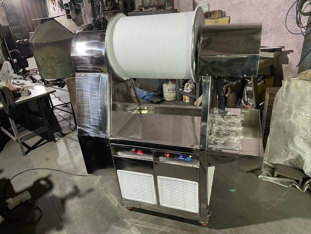 Fully Automatic Roller Coaster Ice Cream Machine