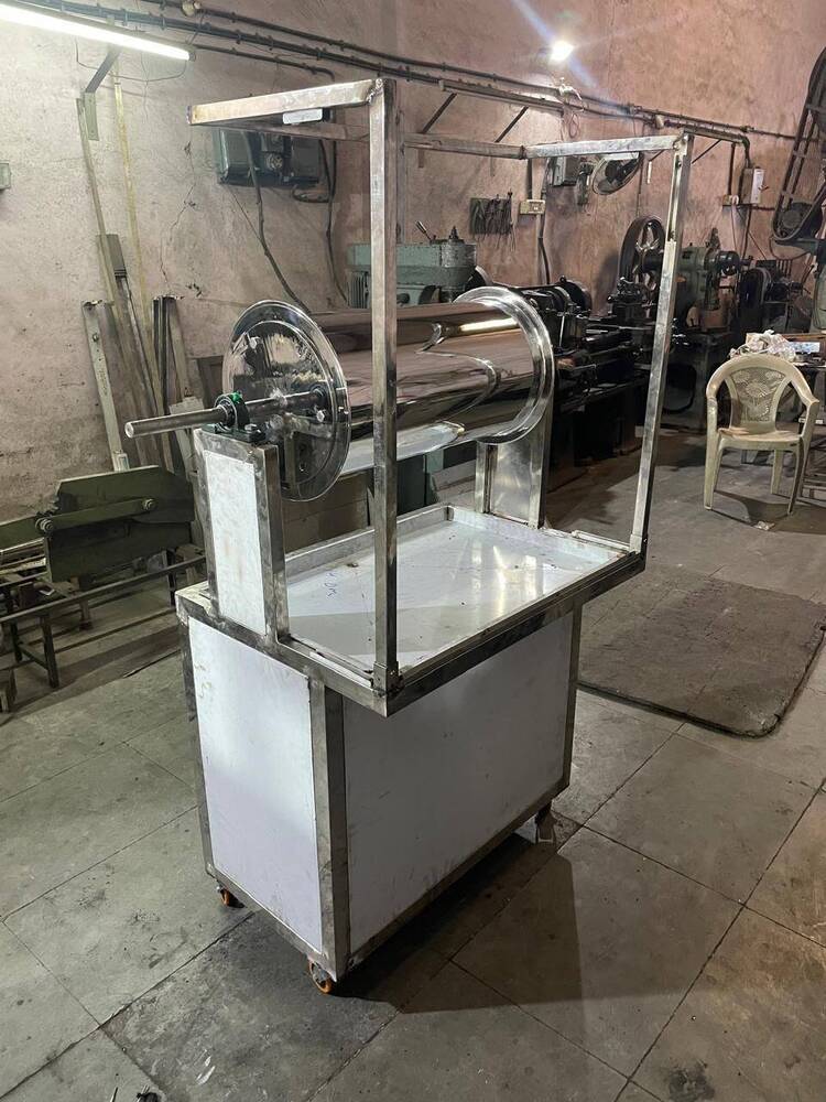 Semi-Automatic Roller Coaster Ice Cream Machine