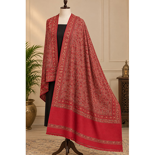Beautifully Crafted Pure Cashmilone Jamawar Shawl