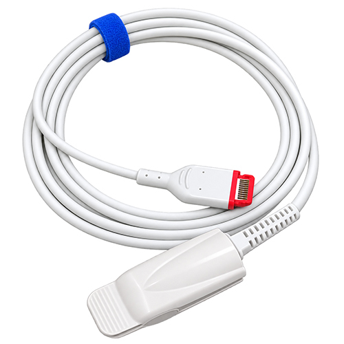 3 Mtr Masimo Red-97 Spo2 Probe - Color: White