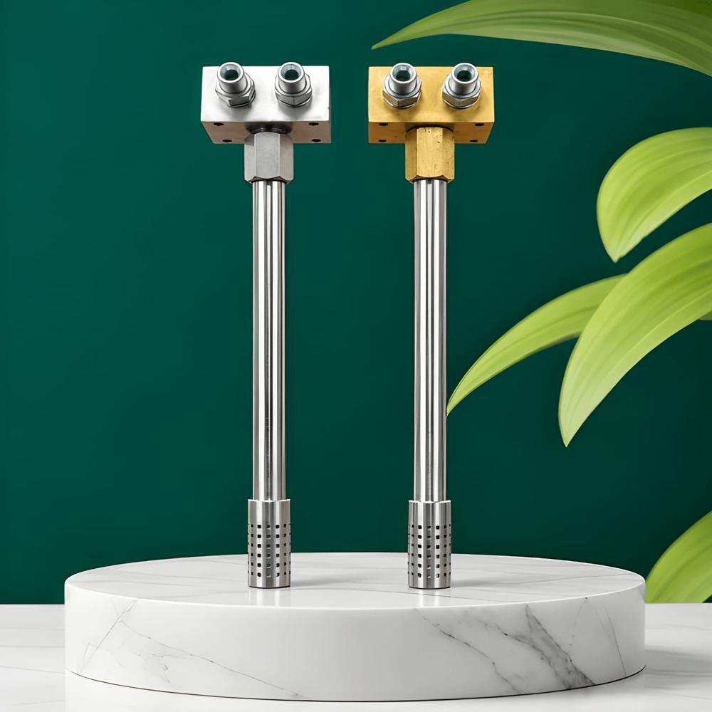 Mixer Head With Nozzle - Color: Silver