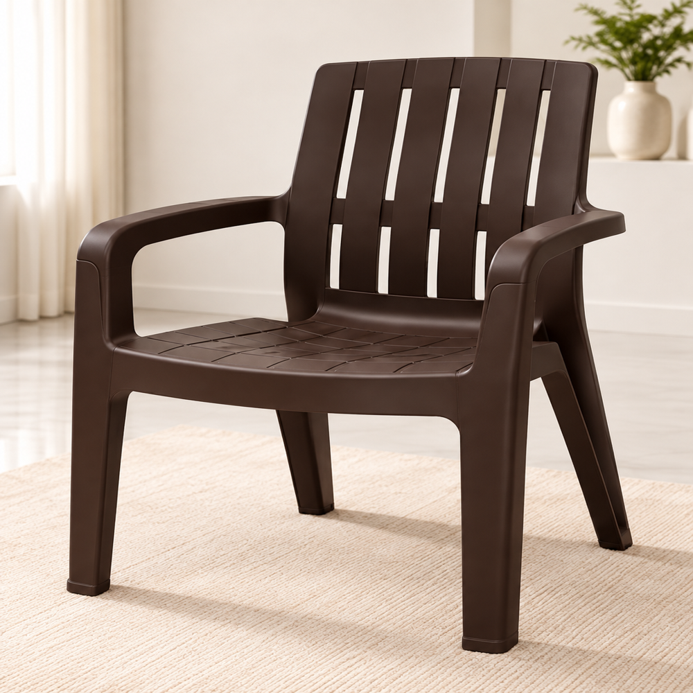Plastic Brown Chair