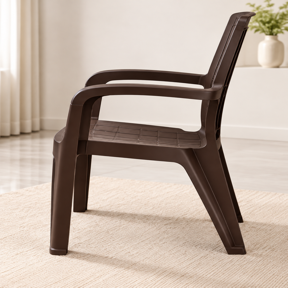 Plastic Brown Chair