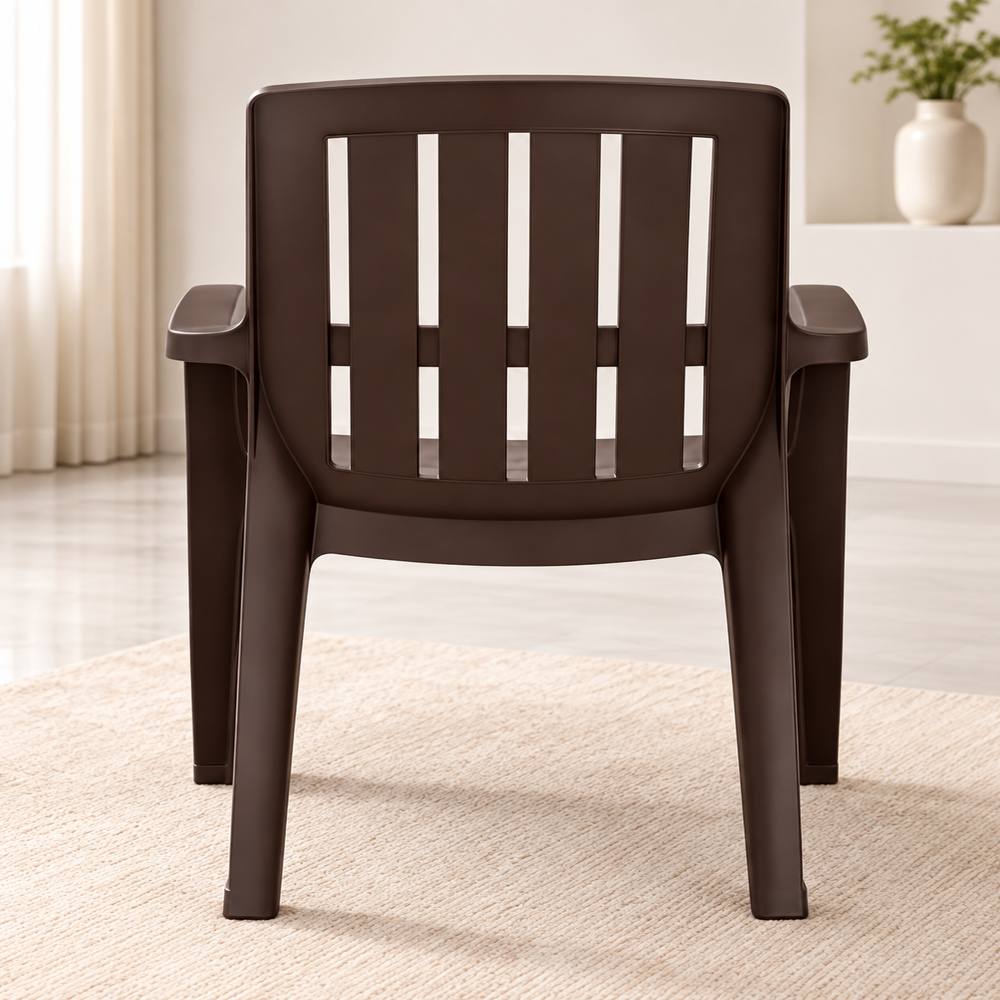 Plastic Brown Chair