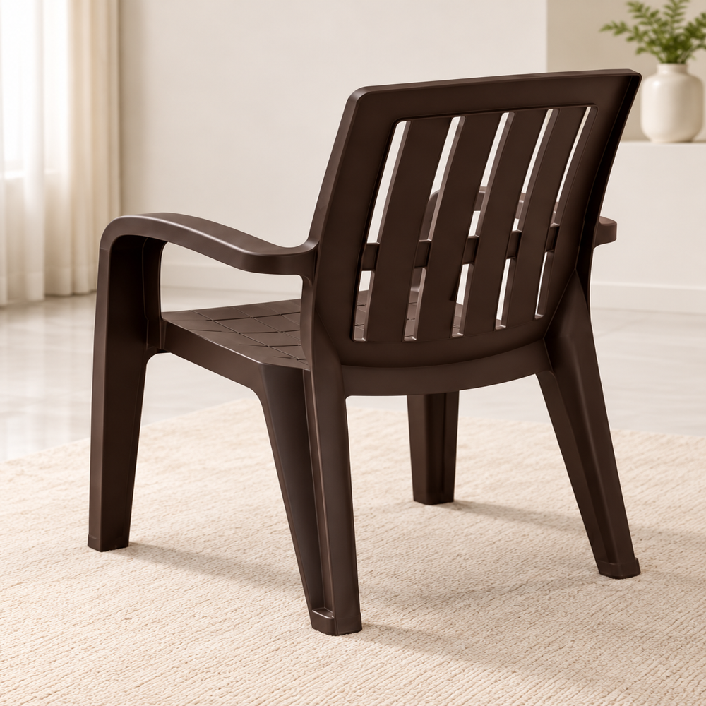 Plastic Brown Chair