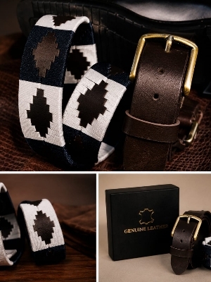 Polo Leather Belt - Gender: Unisex