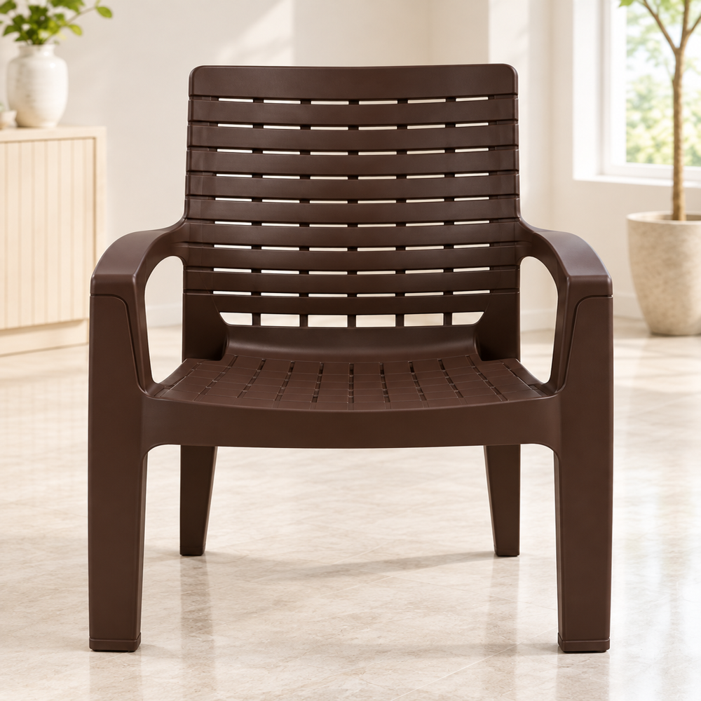 Plastic Brown Chair
