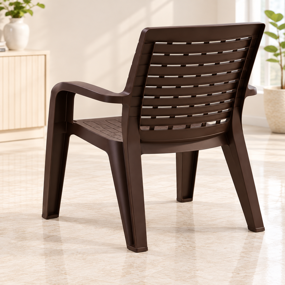 Plastic Brown Chair