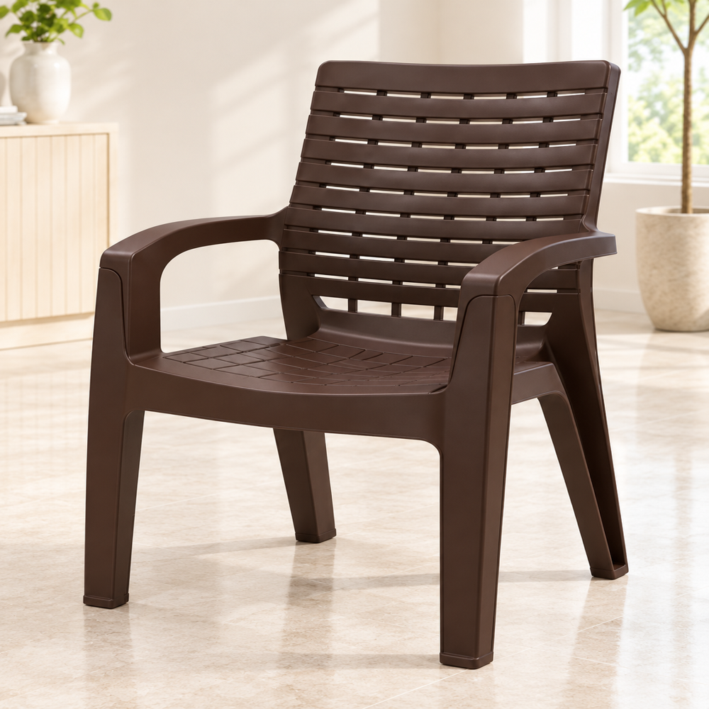 Plastic Brown Chair