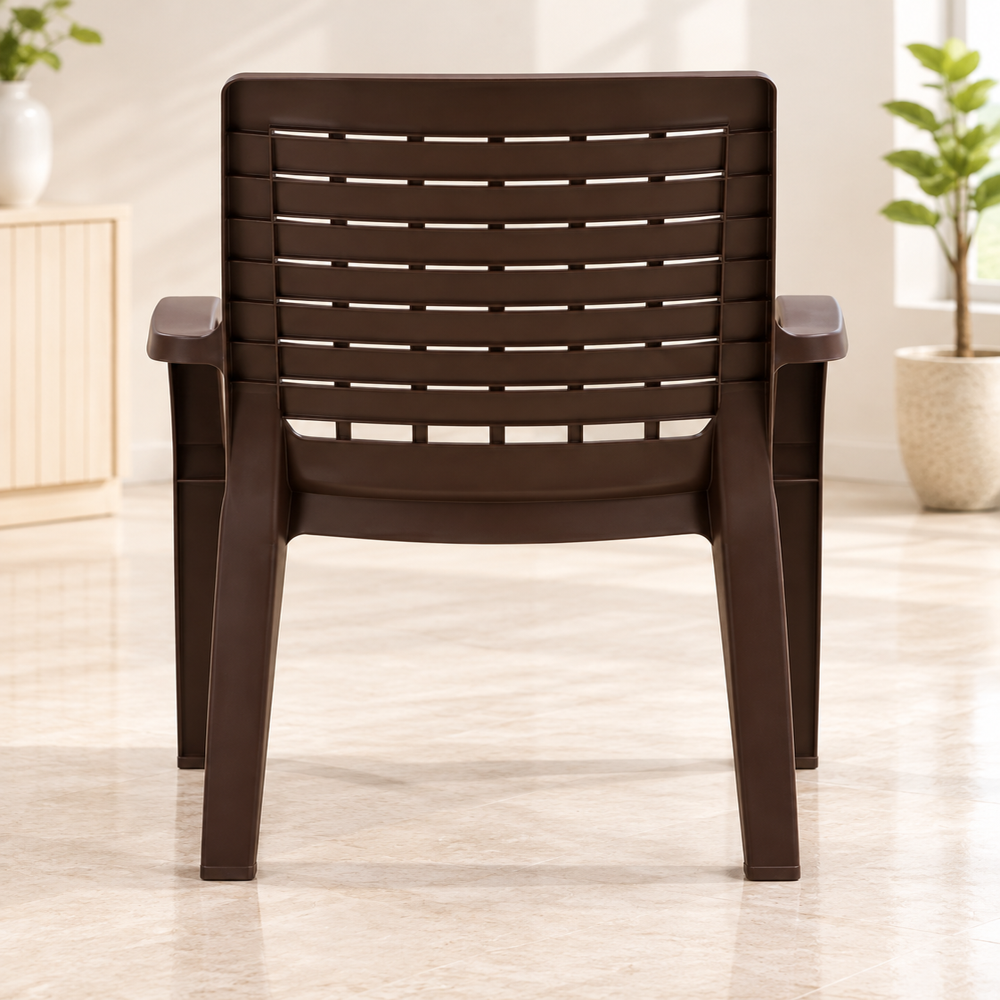 Plastic Brown Chair
