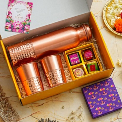 Diwali Gift Hamper- Copper Glow Wellness Hamper