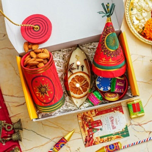 Diwali Gift Hamper- Spark And Shine Pataka Hamper