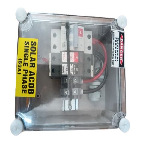 Solar ACDB 1 Phase 63 amp