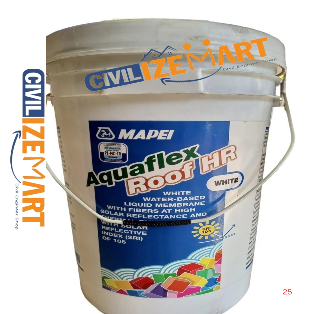 Aquaflex Roof Hr Waterproofing Coating - Chemical Form: Ready-To-Use Paste / Water-Based Emulsion
