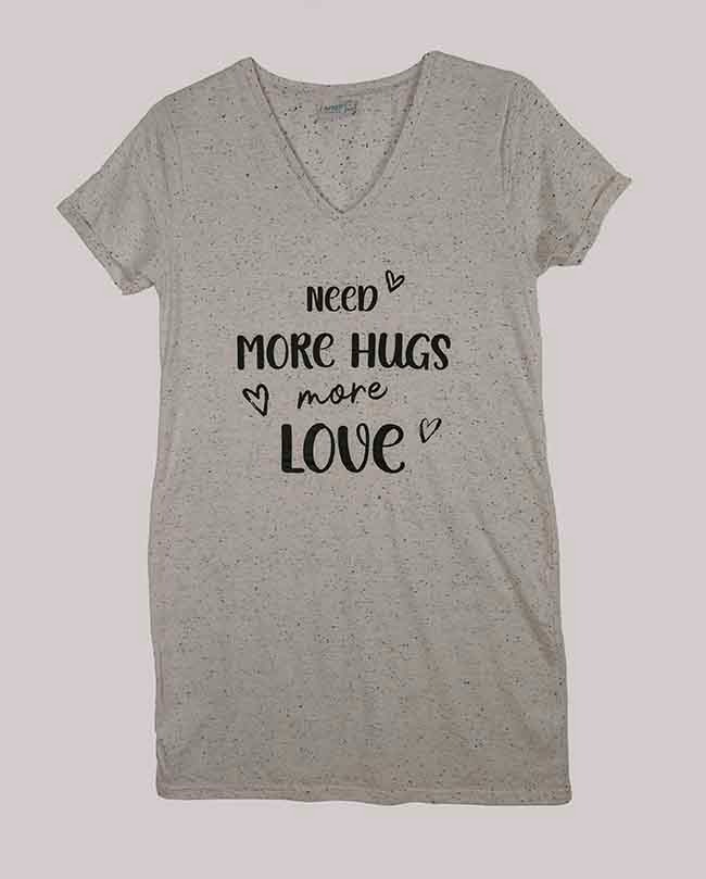 Ladies Neppy Jersey Nightshirts