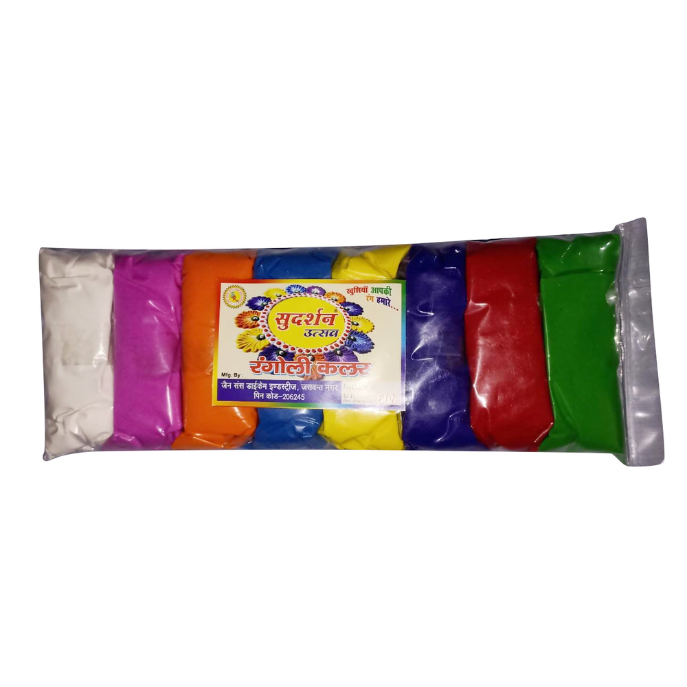 Sudarshan Rangoli Colour - Color: Multicolour
