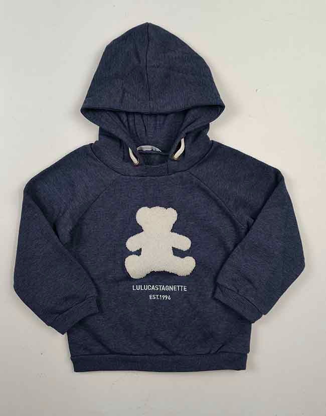 A31367Baby Fleece Hooded Pullover - Age Group: 6 Months To 4 Years