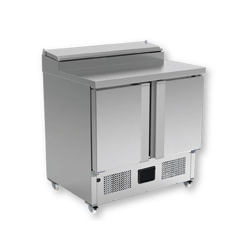 Stainless Steel Food Preparation Table Top Commercial Refrigerator