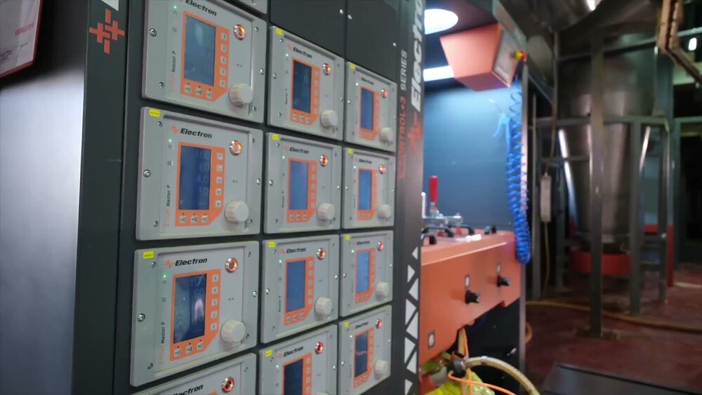 Powder Coating Machine Panel