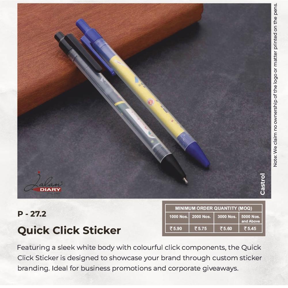 Jalan P-27.2 Quick Click Sticker