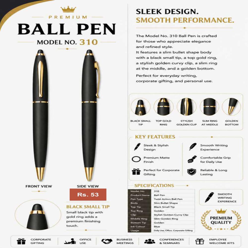 JD-310 Executive Metal Ball Pen