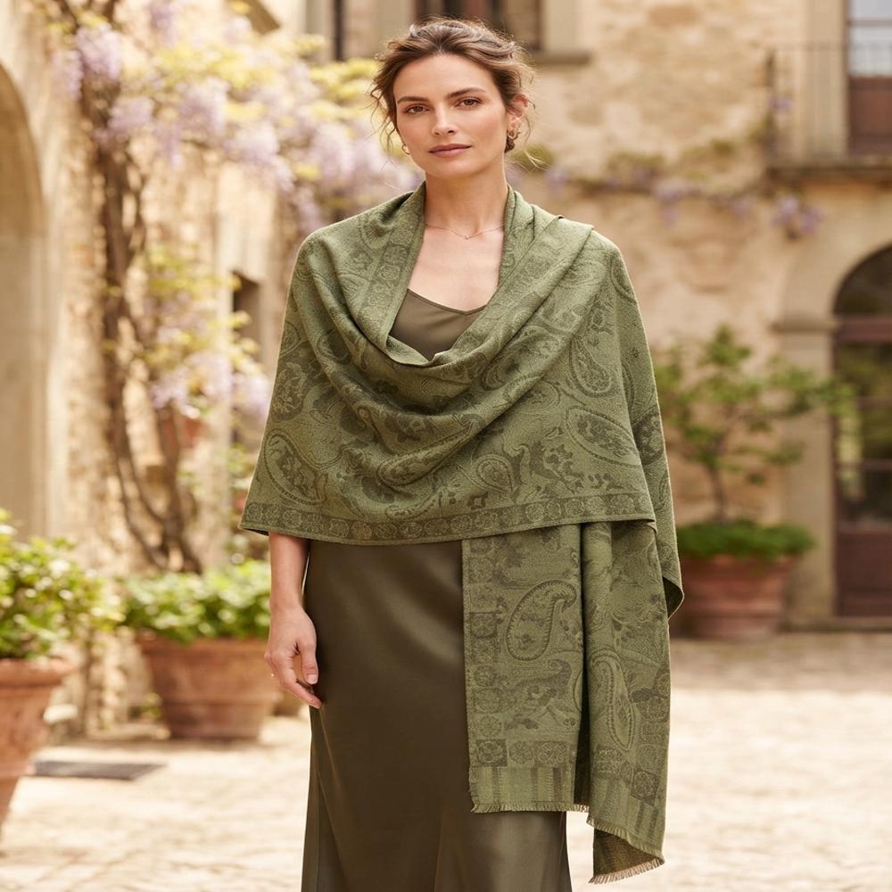 Premium 100% Cashmere Jamawar Stoles