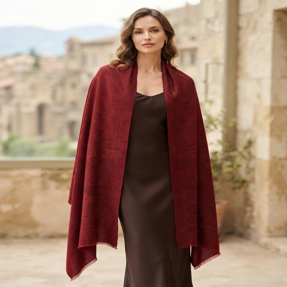 Premium 100% Cashmere Jamawar Stoles