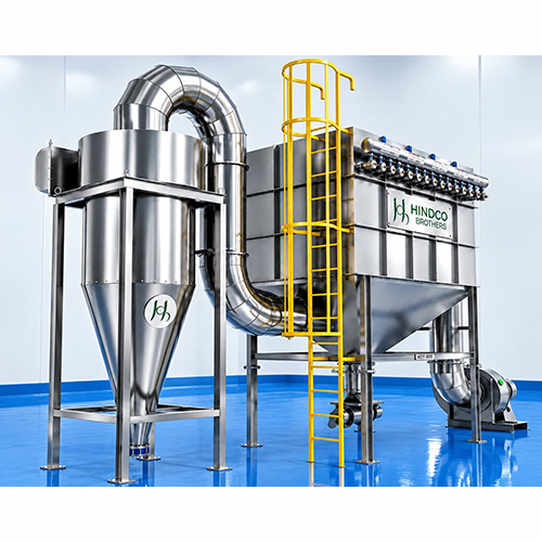 Dry Cyclone Scrubber Machine