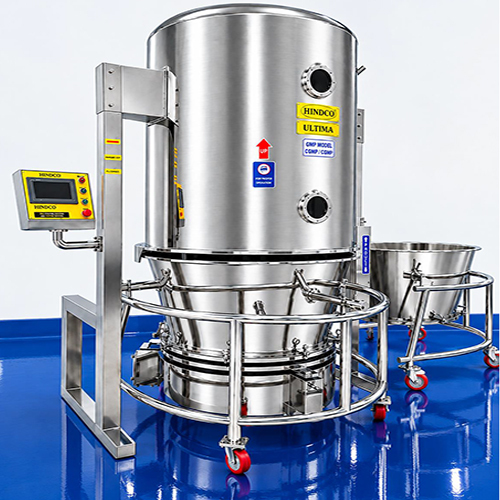 1 Kg To 1500 Kg Fluid Bed Dryer Machine