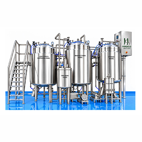 Liquid Syrup And Suspension Manufacturing Plant