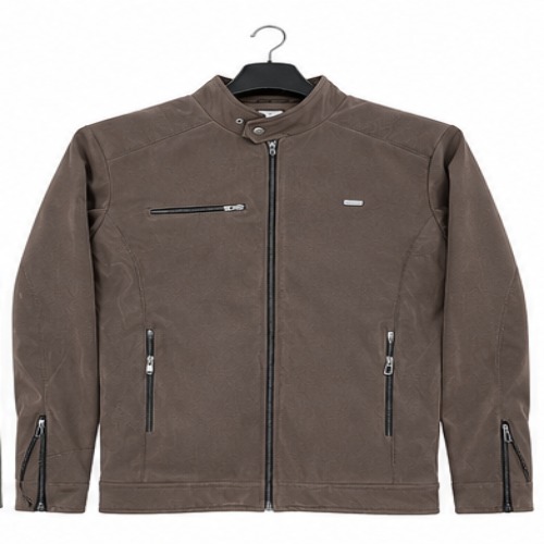 Mens PU Leather Jacket