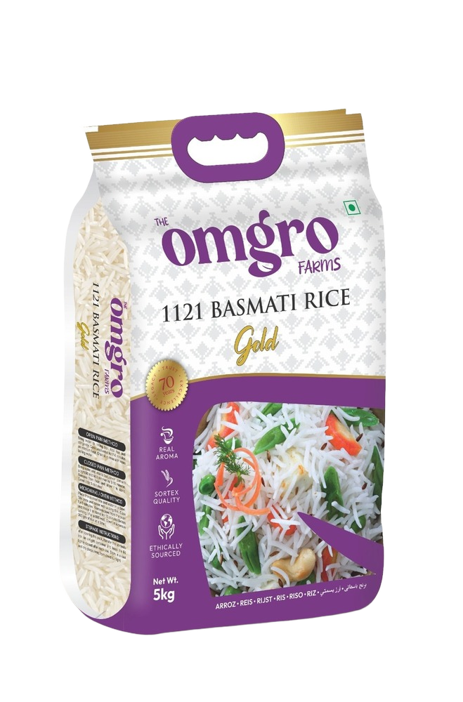5kg 1121 Basmati Rice