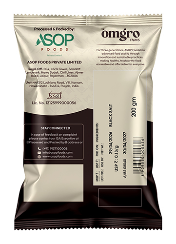 200gm Black Salt