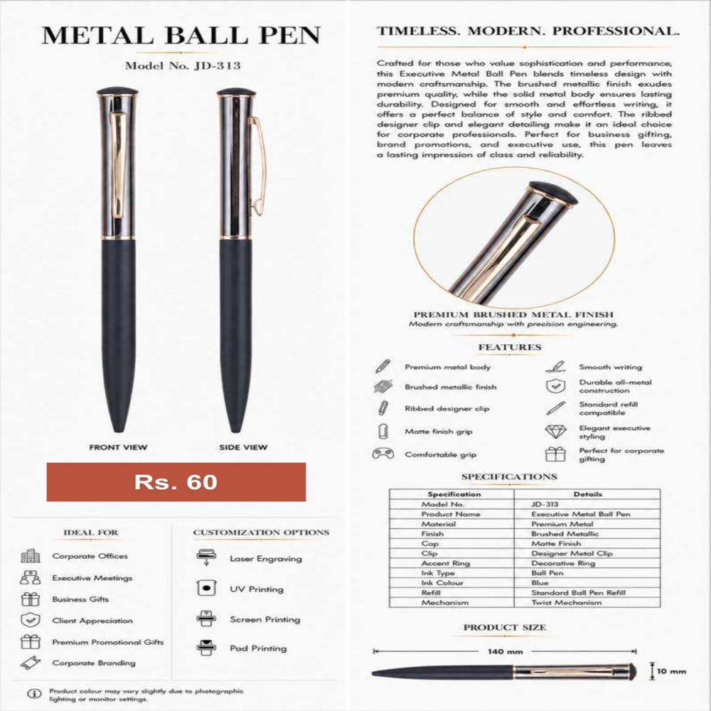 JD-311 Executive Metal Balll Pen