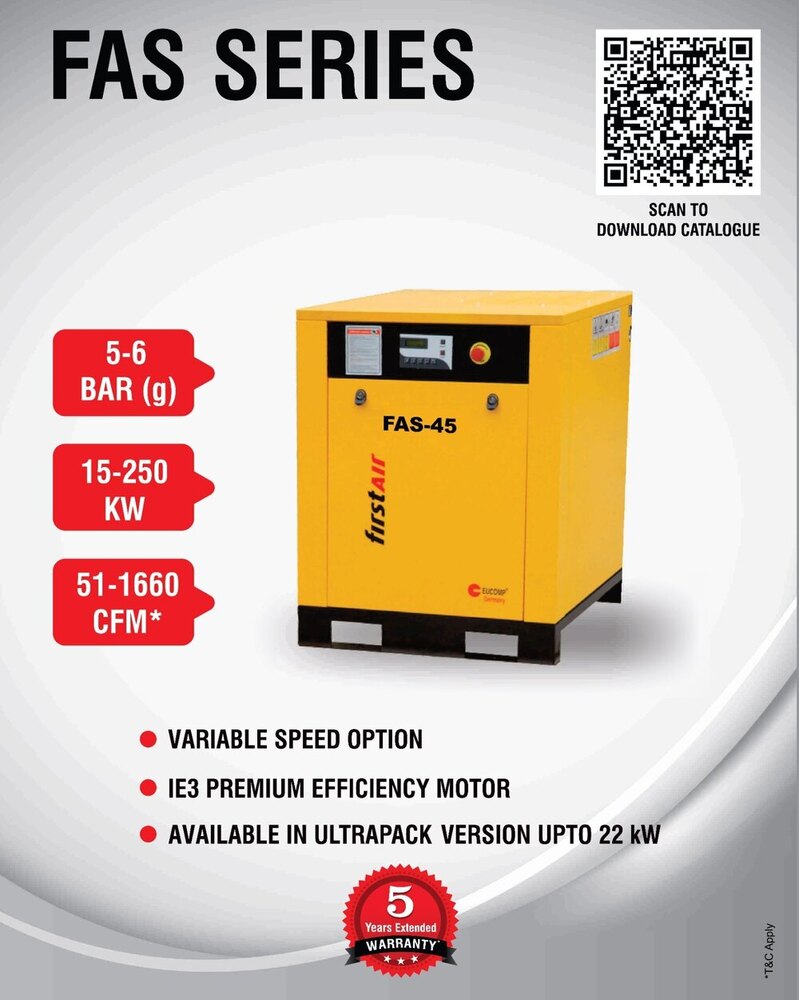 10 HP Screw Air Compressor