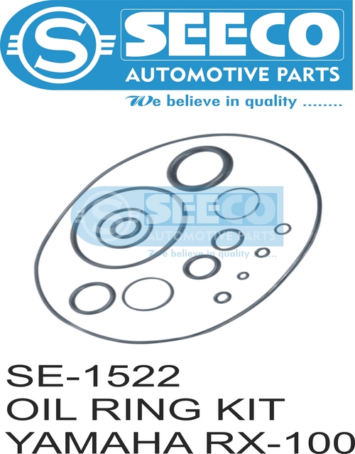 Oil Ring Kit Diameter: 13-15 Millimeter (Mm)