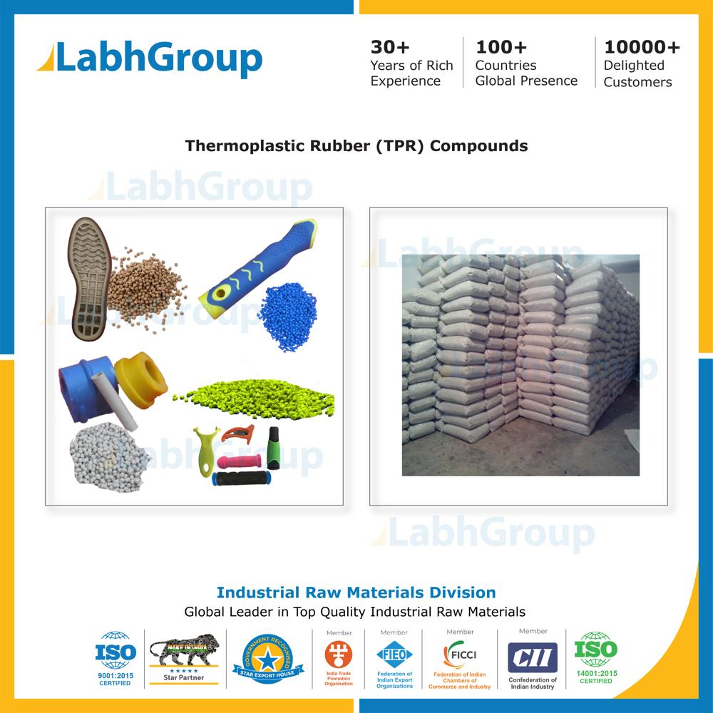 Thermoplastic Rubber (Tpr ) Compounds - Color: Black / Natural / As Per Requirement