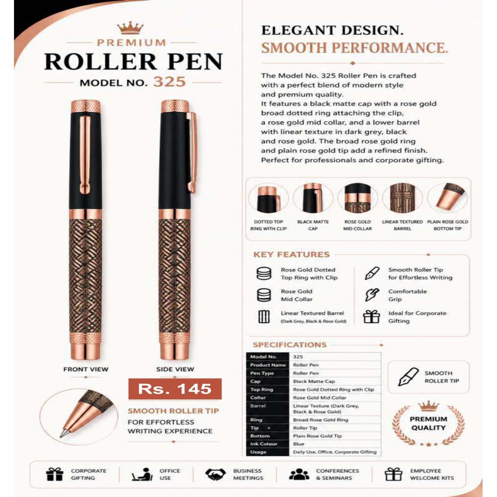 JD-325 Executive Metal Ball Pen