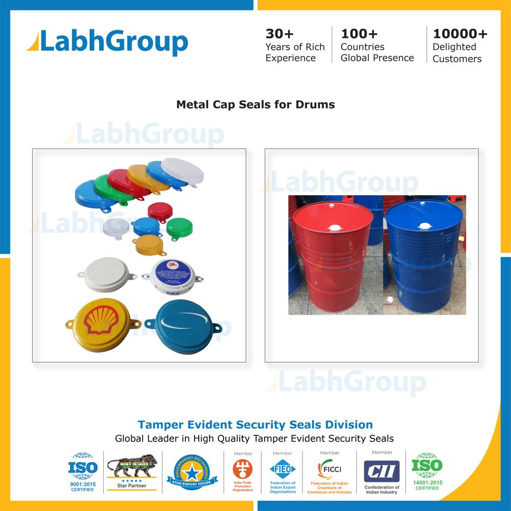 Metal Cap Seals For Drums - Coating Material: Lacquered Coated