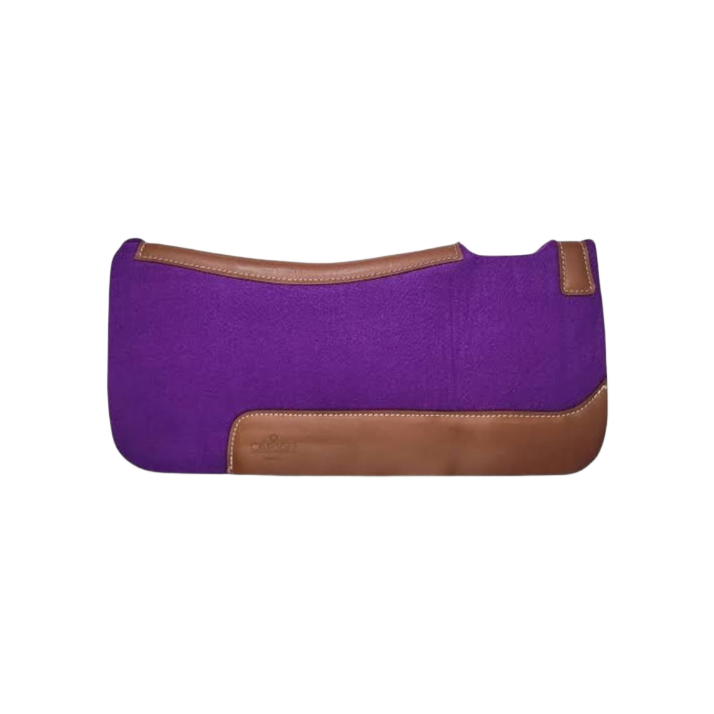 Horse Western Saddle Pad - Material: Leather