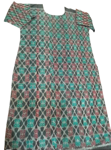 Hunter Green Ladies Cotton Kurta