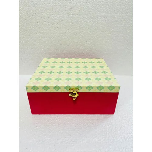 Mdf Gift Packaging Boxes - Color: Red