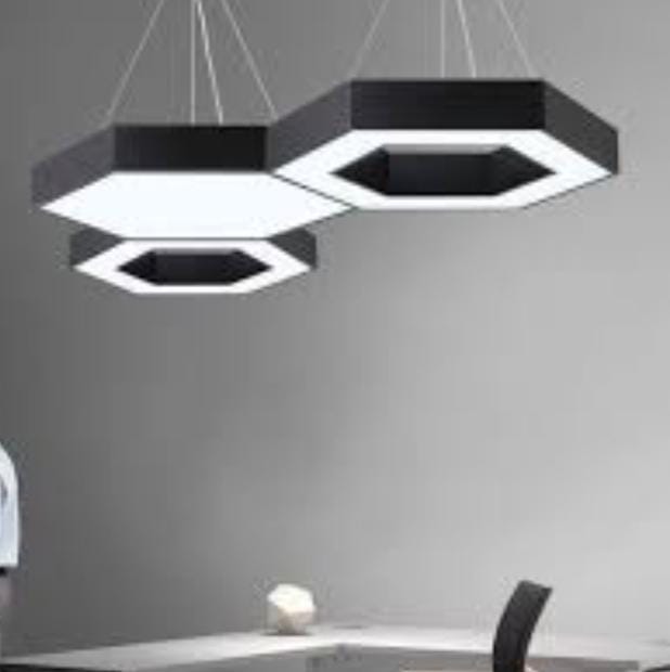 HANGING LIGHT HEXAGONAL