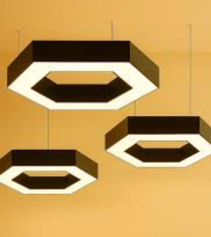 HANGING LIGHT HEXAGONAL
