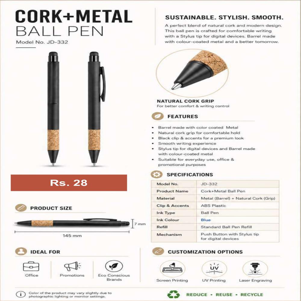JD-332 Executive Metal Ball Pen